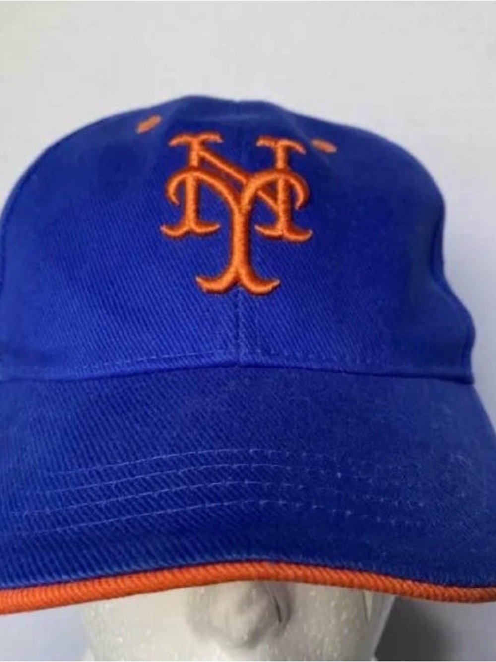 Vintage New York Mets Twin Enterprises Snapback Black Hat Cap Size XS